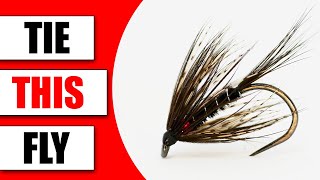 Double Hackled Cruncher flytying flyfishing catchmorefish [upl. by Uwton110]