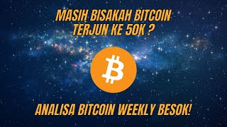 MASIH MUNGKINKAH BTC KE 50K PREDIKSI BTC WEEKLY‼️ [upl. by Florine]