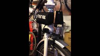 Brompton con pedalata assistita  nano motors [upl. by Bray512]