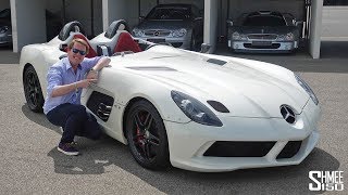 Flat Out with the £25m Mercedes SLR Stirling Moss [upl. by Leribag]