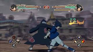 Naruto Shippuden Storm Generations SASUKE🆚SASUKE  RTX3080TiR7800X3D💥RPCS3 Emulador PS³  4K60FPS [upl. by Gabel]