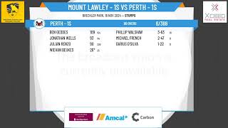 Mount Lawley  1s v Perth  1s [upl. by Badr141]