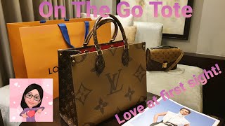 LOUIS VUITTON On The Go Tote MM  Reveal [upl. by Youngman]