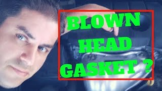 How To Check for a Blown Head Gasket▶️ 8 Symptoms of a Bad Head Gasket [upl. by Ynaiffit]