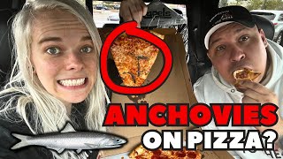 Anchovy Pizza Review  NY Style Pizza [upl. by Keverian]