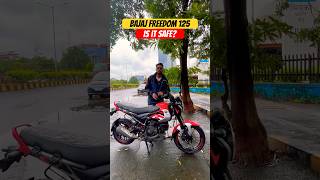 Bajaj Freedom 125 CNG Bike  Is It SAFE  BikeWale shorts [upl. by Estus]