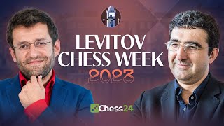 Will Ageless Maestros Anand Svidler amp Levon Hold The Pack Behind Levitov Chess Week 2023 Rds 69 [upl. by Benetta]