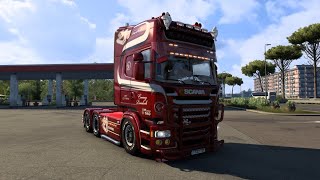 Scania R 580  16litre V8 engine [upl. by Ceevah]