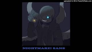 Nightmare Sans Dreamtale megalovania theme [upl. by Nlycaj]