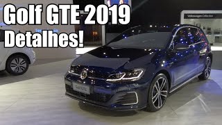 Volkswagen Golf GTE 2019 em detalhes  Falando de Carro [upl. by Aleta470]