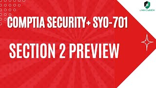 Section 2 Preview  CompTIA Security SY0701 [upl. by Yentruocal659]