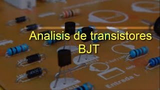 analisis de transistores BJT en DC [upl. by Aerb752]