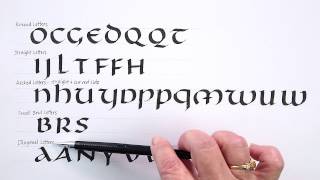 A Beginners Guide to Uncial Calligraphy with Janet Takahashi [upl. by Ventura]