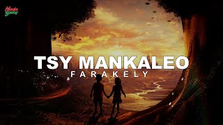 Tsy mankaleo  Farakely Lyrics gasy [upl. by Atteynot]