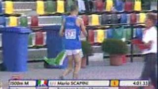 Mario Scapini campione europeo juniores 1500 [upl. by Tomlinson846]