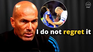 Zidane explaining Why he headbutted Materazzi  The Untold Story [upl. by Aneej]