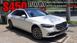 Mercedes Benz S450 Luxury 2024 màu trắng quay trở lại sau 2 năm với thêm hai option mới [upl. by Eehtomit]