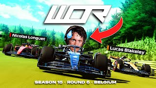 League Racing With No Practise  WOR Round 6 Belgium [upl. by Anattar]