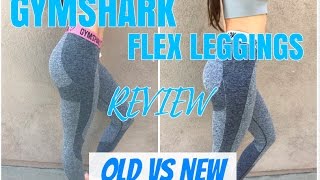 V2 vs V3  Gymshark Flex Leggings Review amp Try On [upl. by Ronica]