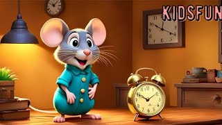 Hickory Dickory Dock Song 1to 10 Counting Song  Nursery Rhymes amp Kids Fun Songs [upl. by Hodgson]