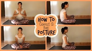 How to correct a bad posture  Tips for healthy back [upl. by Nahgeam203]