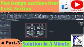 How to Draw Design Section in AutoCAD Manually And Calculate Earthwork Quantities I Agragati I 33 [upl. by Ylicis931]