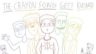 ANIMATIC The Crayon Song Gets Ruined ПЕРЕВОД [upl. by Nocam]