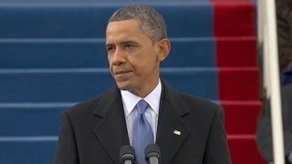 Inauguration 2013 President Obamas 2nd Inaugural Address Full Speech [upl. by Bibbye613]