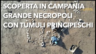 Straordinaria scoperta archeologica in Campania tumuli e tombe principesche prima dei Sanniti [upl. by Ausoj]