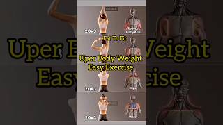 Uper Body Weight 😱 Easy Exercise Fat To Fit shortsfeed shortsweightloss trending [upl. by Carrel]