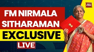 Budget 2024 LIVE Nirmala Sitharaman Exclusive On Modi 30 Budget  India Today  Union Budget 2024 [upl. by Atsok]