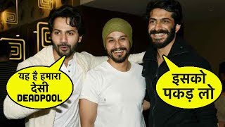 Deadpool 2 Movie Special Screening में Varun Dhawan Kunal Khemu Harshvardhan Kapoor पहुंचे [upl. by Nigle]