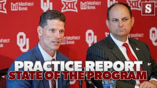 Practice Report State of the Oklahoma football program edition [upl. by Todd]