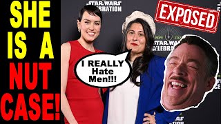 Disney Star Wars WOKE Rey Movie Director EXPOSED  HATES Men  Insane WOKE Rant [upl. by Wack910]