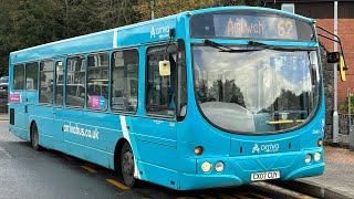 Decent Arriva Wales Bangor  2660 CX07 CUY  Route 62 [upl. by Adnale]