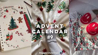 Preppy Christmas TikTok Compilation  4 Days  Advent Calendar 9 2022 [upl. by Yort733]