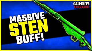 The STEN is Now One of the BEST SMGs  Huge Hidden Buff [upl. by Esorylime]