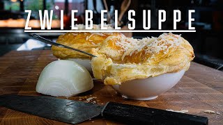 Zwiebelsuppe mit Blätterteighaube – Kochen im Tal [upl. by Tesil]