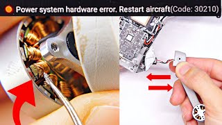 How to Change Mavic Mini Broken Motor and Arm Rear  DJI Power System Hardware Error 30210 Fix [upl. by Assiral]