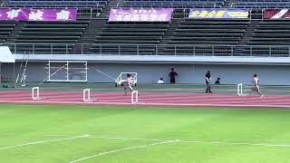 2024岐阜県高校新人 女子400mH 予選1組 [upl. by Eatnhoj]