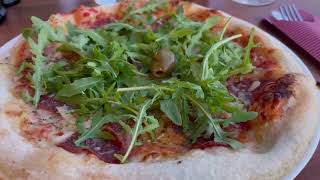 Basilico Pizza Mlini Croatia Travel Foodie Vlog Pizza on the water [upl. by Naginnarb]