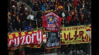 Korona Kielce vs Raków Częstochowa  Doping i radość kibiców KORONY ze zdobytego gola [upl. by Maleki]