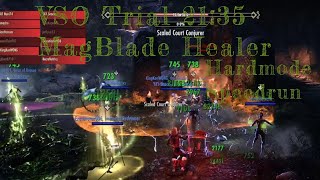 Eso Vso Hardmode With Nightblade Healer nunitv74 [upl. by Ellerred]