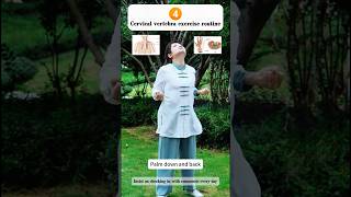 Cervical vertebra exercise routine4 and 5taichi meridian practice exercise tcm shoulder [upl. by Nady846]