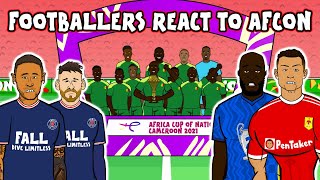 442oons footballers react to the AFCON Final [upl. by Aehcim]