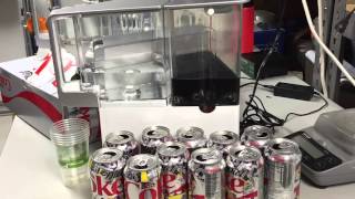 Powerful Water Filtration Turns Diet Cola Back Into Water [upl. by Nahtnhoj975]