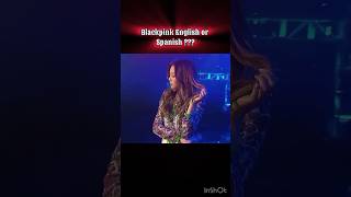 ￼Blackpink English or Spanish tomboy blackpink youtubeshorts sejalbees engorspanish￼ [upl. by Auqinat]