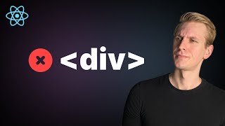 Stop using div in React  Fragment Semantic Tags [upl. by Guyer]