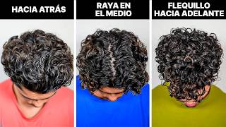 Estilos de cabello rizado que te encantarán🌀💇‍♂️ [upl. by Leese]