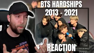 BTS HARDSHIPS 2013  2021 by xCeleste REACTION  Metal Head Reaction [upl. by Lladnyk]